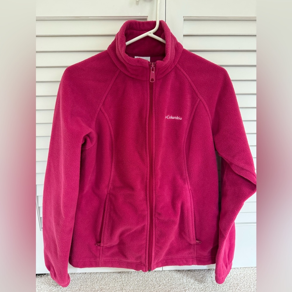 Columbia Vibrant Pink Fleece Jacket